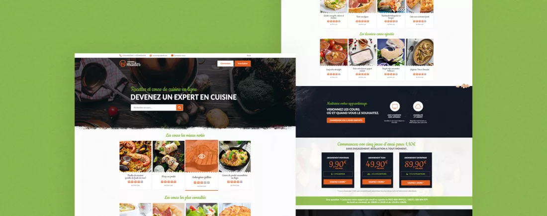 Cooking Master, visuel du projet