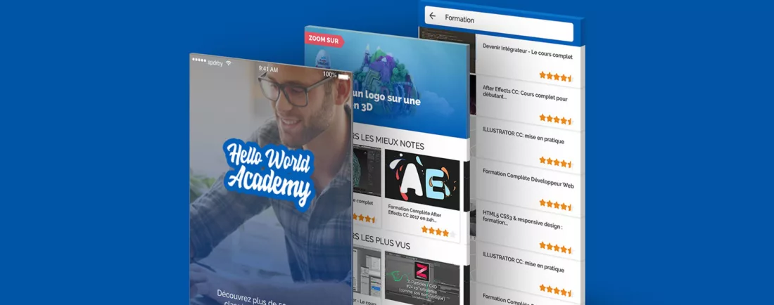 Hello World Academy, visuel du projet