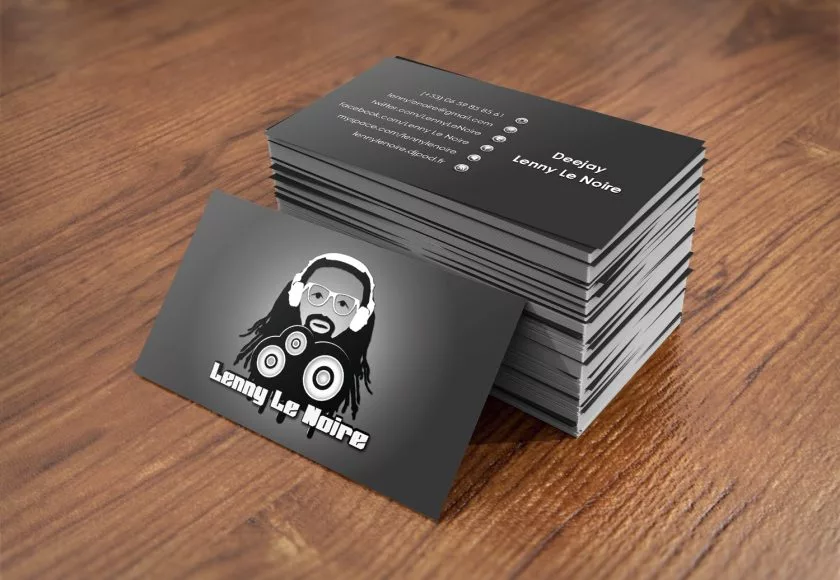 DJ Lenny le Noir, visuel du projet