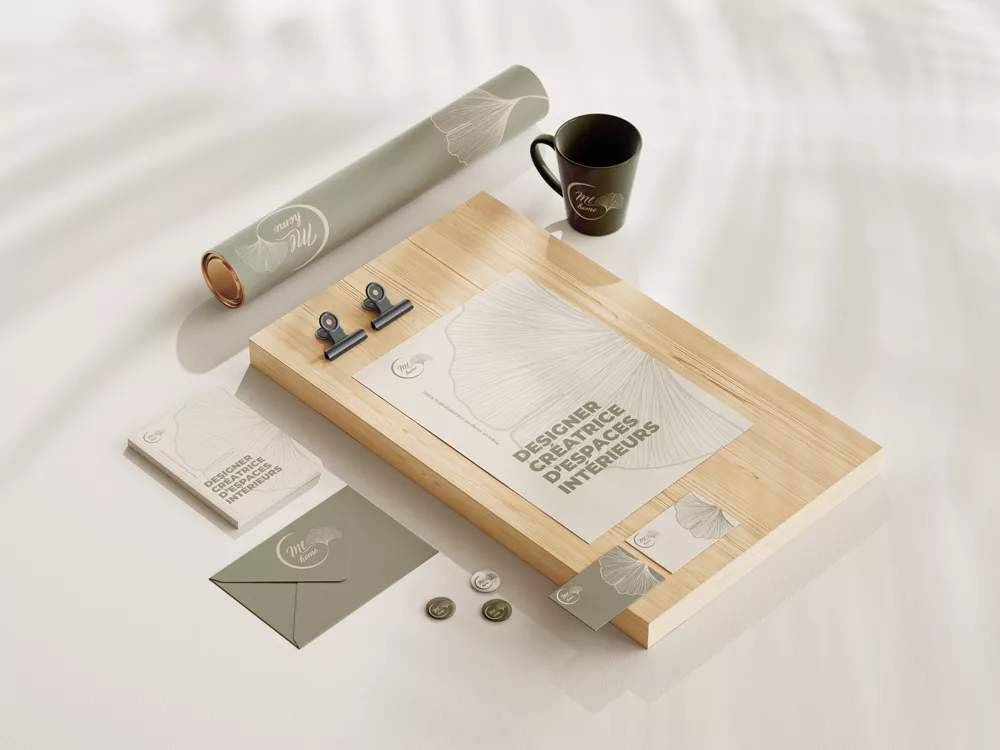 Projet ML Home : Identité et kit print d'une décoratrice d'intérieur