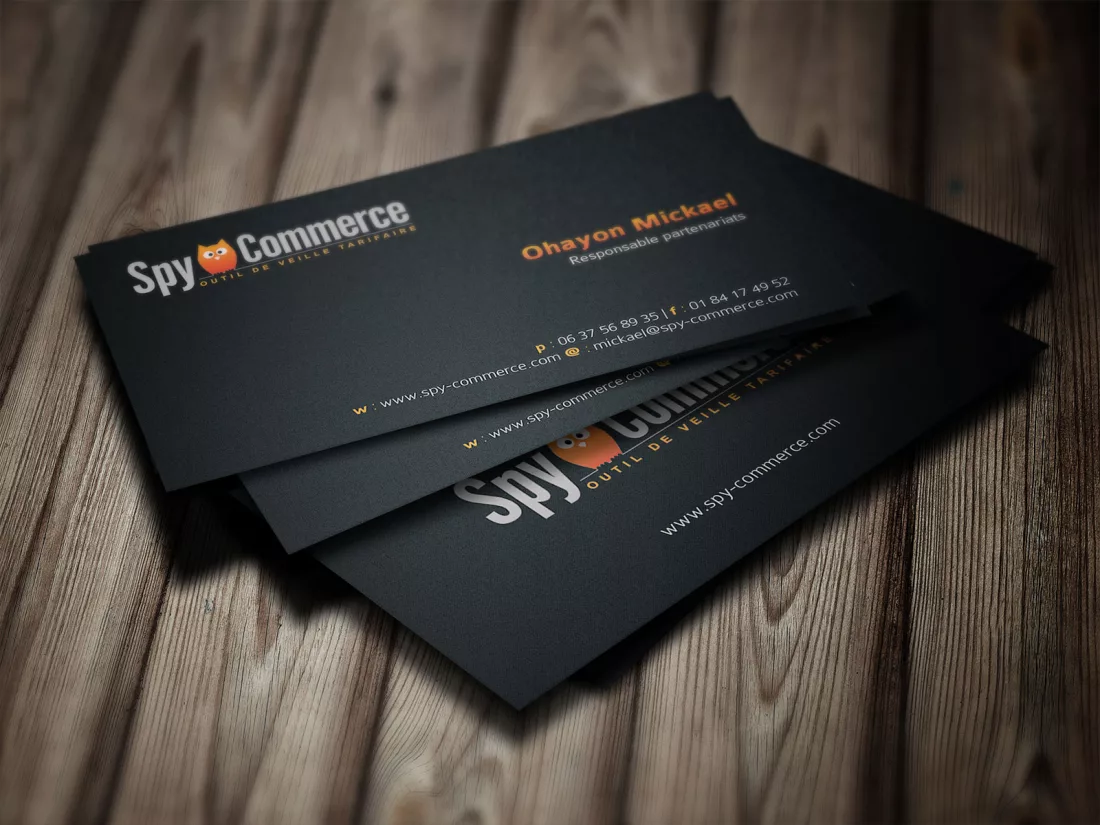 Projet Spy Commerce : Un kit print complet pour la prospection B2B